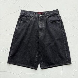 Supreme Dark Gray Denim Men's Shorts